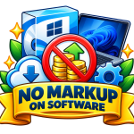 No Markup Fees On Software Icon Image